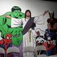 Illustration for article titled And now, a mural of Spider-Man, Wolverine, and The Hulk hanging out with Jesus